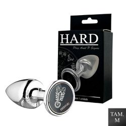 Plug Metálico M Signos Escorpião (HA163ES) - Croma... - Sexy Shop BH