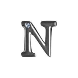 Letras Para Personalização Cromada (HA180C). - N -... - Sexy Shop BH