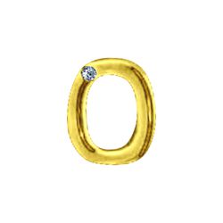 Letras Para Personalização Dourada (HA180D) - O - ... - Sexy Shop BH