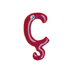 Letras Para Personalização Vermelha (HA180V). - Ce... - Sexy Shop BH