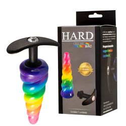 Plug de Plástico Secret Bag (HA195PD) - Pride - 3... - Sexy Shop BH