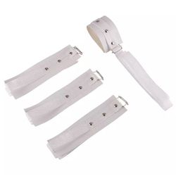 Kit Bondagem 4 Amarra em Couro Sintético (KB4C) - ... - Sexy Shop BH
