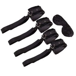 Kit Bondagem e Venda em Pelúcia (KBOP100-ST638) - ... - Sexy Shop BH