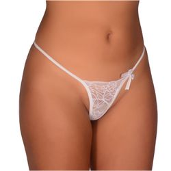 *Calcinha Gabi (LK102) - Branco - 31978 - Sexy Shop BH
