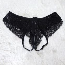 *Calcinha Erótica Exibida (MCA0713) - Preto - 3012... - Sexy Shop BH