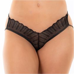 *Calcinha Bumbum Lação (PS6124) - Preto - 26744 - Sexy Shop BH