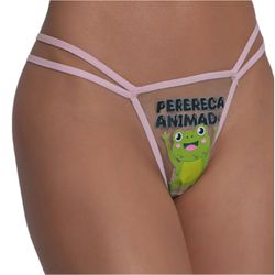 Calcinha Perereca Animada (PS6974) - Rosa Bebê - ... - Sexy Shop BH
