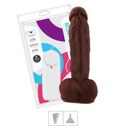Prótese 18x16cm Com Vibro Ventosa e Escroto (SSV04... - Sexy Shop BH