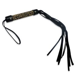 *Chicote Hot Flowers 38cm (ST578) - Onça - 27448 - Sexy Shop BH