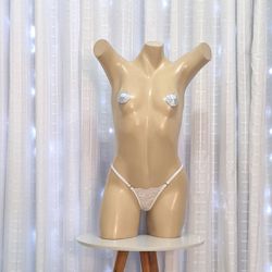 Calcinha Alícia Íntima Delas - (ID1051) - Branco... - Sexy Shop BH