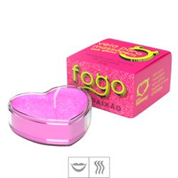 Vela Beijável Fogo da Paixão Com Glitter 20g SF (S... - Mais Sex