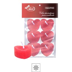 Velas Decorativas 6un (VL02-ST146) - Formato Coraç... - Sexy Shop BH