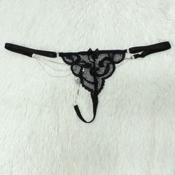 *Calcinha Fio Ousada (TO026) - Preto - 32970 - Mais Sex