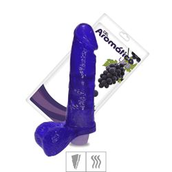 Prótese 18x16cm Com Vibro e Escroto Aromática (UVA... - Sexy Shop BH