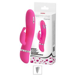 Vibrador Com Estimulador Ingram SI (5956) - Rosa -... - SS Discreta