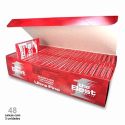 *Preservativo The Best Ultra Fino Caixa Com 48x3un... - SS Discreta