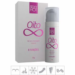 *Gel Para Sexo Anal Oito 15g (CO388-17004) - Padrã... - SS Discreta