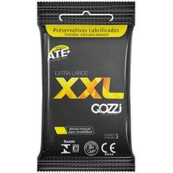 *-Preservativo Gozzi XXL 3un Validade 02/22 (17567... - SS Discreta