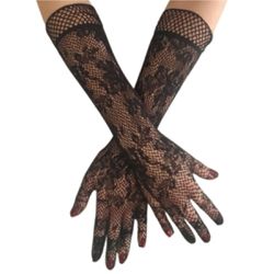 Luva Arrastão Trabalhada (ST985-17904) - Preto - 3... - Sex Shop Ouvidor