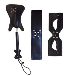 Kit Sado Rock (2000) - Preto - 39467 - Sex Shop Ouvidor