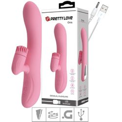 Vibrador Ponto G Com Rotação Cris SI (6145) - Ro... - SS Discreta