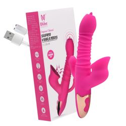 Vibrador Ponto G Vai e Vem Orgasm Clitoral SI (683... - SS Discreta