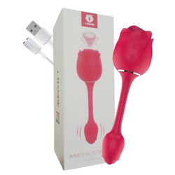 Estimulador Recarregável Formato de Rosa Immortal ... - SS Discreta