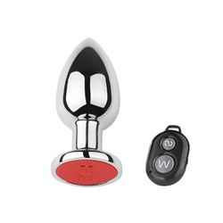 Plug em Aço P Recarregável Com Controle SI - (7239... - Sex Shop Ouvidor