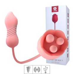 Estimulador Recarregável Formato de Rosa Me Not 7 ... - SS Discreta