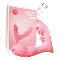 Vibrador Ponto G Wearable Vibrator SI (7928) - Ros... - SS Discreta