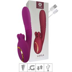 Vibrador Ponto G Vai e Vem Layla SI (8679) - Roxo ... - SS Discreta