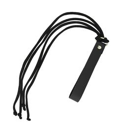 *Chicote 4 Tiras Dominatrixxx (DX1310) - Preto - 3... - SS Discreta