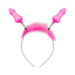Tiara Com Mini Pênis - (FC1458 - RA1458) - Rosa - ... - Sex Shop Ouvidor