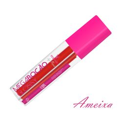 *Batom Líquido Matte Megabocão (SL455) - Ameixa -... - SS Discreta