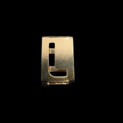 Letras Para Personalização de Calcinhas (ST833-ST8... - SS Discreta