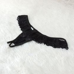 *Calcinha Com Porta Vibro (TO004).. - Preto - 2806 - SS Discreta