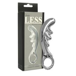 Massageador De Próstata Less (HA154) - Cromado - 3... - SS Discreta