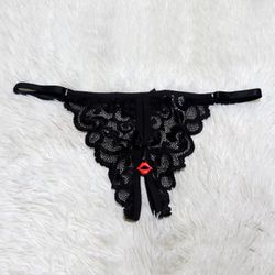 *Calcinha Boquinha (MCA0603) - Preto - 30092 - SS Discreta