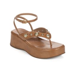 Sandália Feminina Anabela Flatform Dedo Boho Clio ... - SFIZIA
