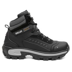 Bota Saara Cano Médio Biqueira PVC Termoplástica |... - Shelga Boots