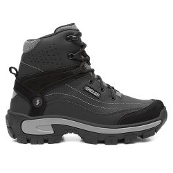 Bota Patagônia Cano Médio Biqueira PVC | Preto - Shelga Boots