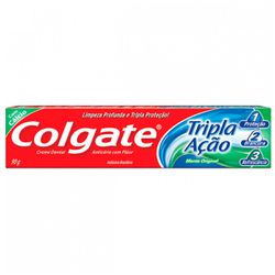 Pasta De Dente Colgate Tripla Ação Menta 90g