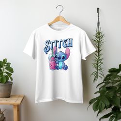 T-Shirt Stitch Morango - 0055 - SHOP MONARCA