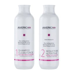 American Desire Fusion Brush Progressiva Sem Formol Kit - 2 x 250ml - Shop da Beleza