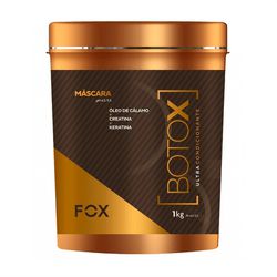 Fox Botox Máscara Ultra Condicionante Cálamo Creatina e Keratina - 1000g - Shop da Beleza