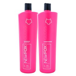 New Fox Gloss Escova Progressiva Kit - 2 x 1 Litro - Shop da Beleza