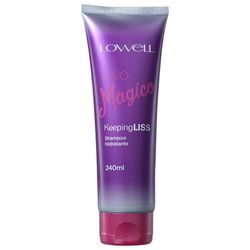 Lowell Keeping Liss Liso Mágico Shampoo Hidratante - 240ml - Shop da Beleza