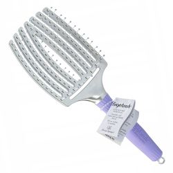 Escova Olivia Garden Fingerbrush Raquete Curvada Grande - Shop da Beleza