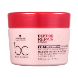 Schwarzkopf BC Bonacure Peptide Repair Rescue Deep Nourishing Treatment Más... - Shop da Beleza