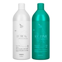 Zap Cosméticos All Time Organic Progressiva Sem Formol Kit - 2 x 1 Litro - Shop da Beleza